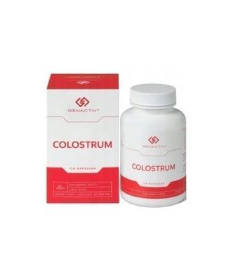 Genactiv Colostrum Nahrungsergaenzungsmittel, 120 Kapseln