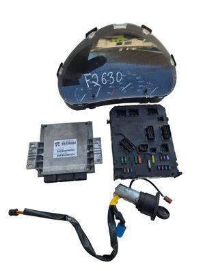 Peugeot 206 Motorsteuergerät Set 9645989480