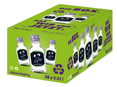 Kleiner Feigling Original 20% Vol. 30x20 ml PET (600 ml)
