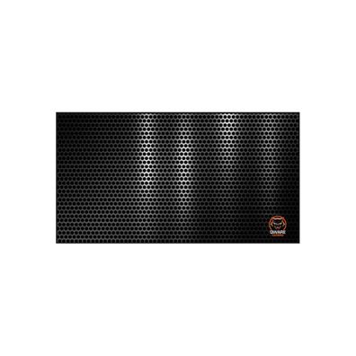 Qware Gaming Mousepad L Stoffoberfläche rutschfest 65x35 cm Schwarz
