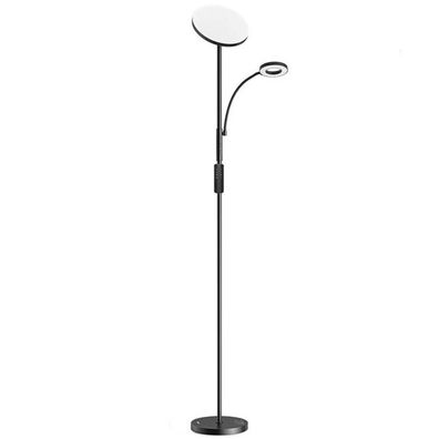 Blitzwill BWL-FL-0001 LED-Stehlampe mit Fernbedienung, 36?W, schwarz