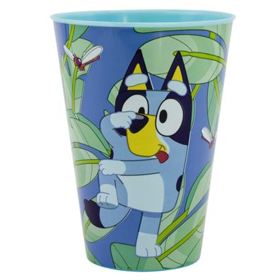 Bluey Becher Kinder 430 ml Trinkbecher für Kita & Frühstück