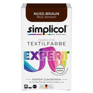 Simplicol Expert Stoff-Farbstoff Nuss-Braun 150 g
