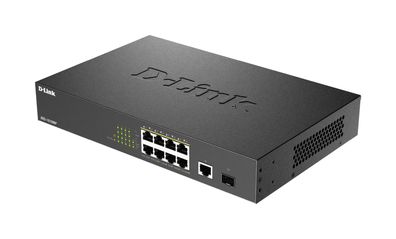 D-Link DGS 1010MP - Switch - unmanaged - 8 x 10/100/1000 (PoE+)