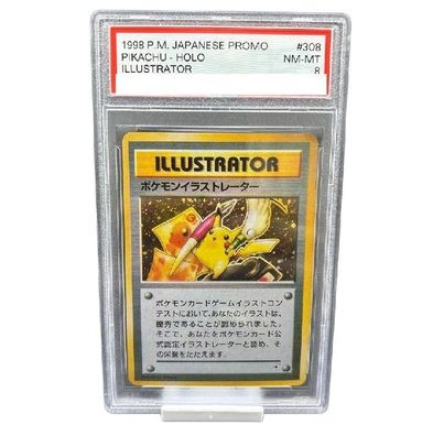 Pokmon Illustrator Pikachu Promo 1998 Sammelkarte Anime Retro Sammlung