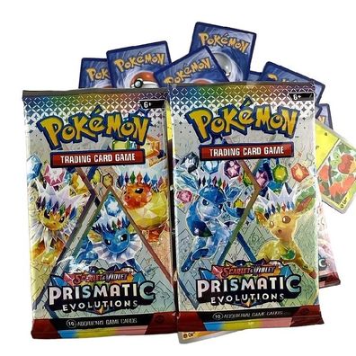 Prismatic Evolutions Pokmon 10-20 Stuck 151 Booster Sammelkarten Sammlung Spielzeug