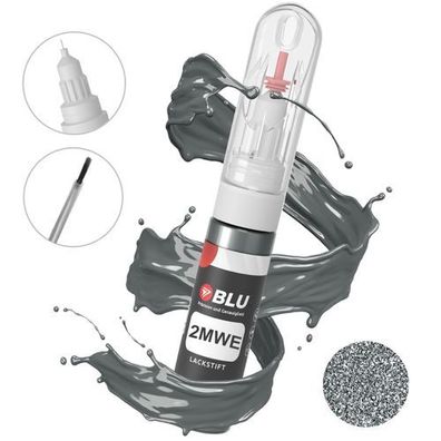 Lackstift 2MWE grau magnum grey für ford autolack 2in1 BLU