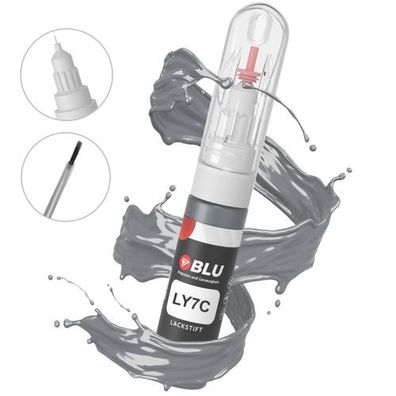 Lackstift LY7C grau nordgrau für audi vw autolack 2in1 BLU
