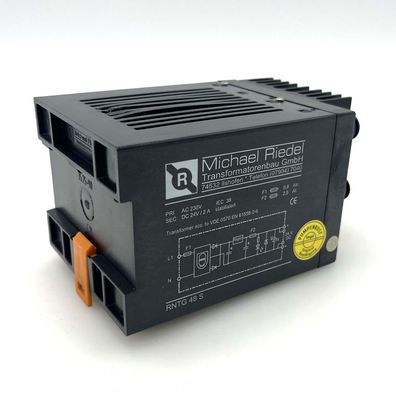 Riedel RNTG 48S Trafo 230V AC auf 24V DC 2A stabilisiert Transformator T9/150