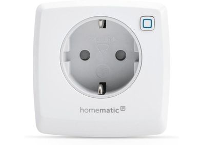 Homematic IP-Steckdose für Smart Home. Steuerung über Alexa und Google Assistant App