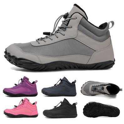 Barfubschuhe Warm Gefuttert Herren Winterschuhe Winterstiefel Traillaufschuhe DE