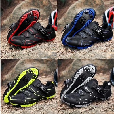 MTB Schuhe Herren Mountainbike Mit SPD Stollenschuhe Fahrrad Berg Fahrradschuhe