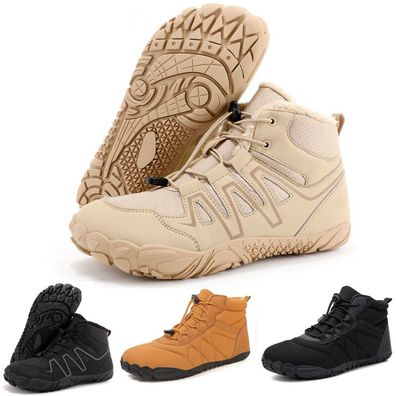Winter Wanderschuhe Wasserdicht Klettern Laufen Herren Trekking Barfub Schuhe