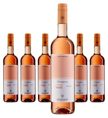 6 x WV Freyburg-Unstrut Portugieser Weissherbst Halbtrocken – 2025