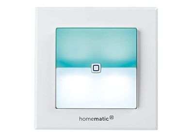 Homematic IP Smart Home Schaltaktor mit Signalleuchte, beleuchteten Tasten