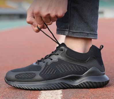 Sicherheitsschuhe Arbeitsschuh Stahlkapp Sneaker Vier Jahreszeiten Herren Damen
