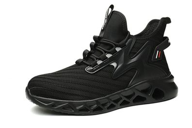 Neu Leichte Herren Damen Stahlkappe Arbeitsstiefel Sport Sneaker Arbeitsschuhe