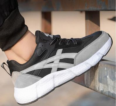 Sicherheitsschuhe Leicht Arbeitsschuhe StahlkappeSport Sneaker Herren Damen