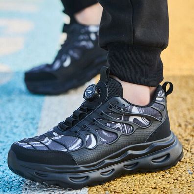 Freizeitschuhe Sicherheitsschuhe Zehenkappe aus Stahl Sport Sneaker Herren Damen