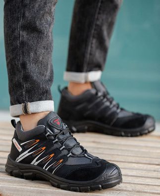 Herren Damen Sicherheitsschuhe Sportschuhe Sneaker Stahlkappe 6KV Freizeitschuhe