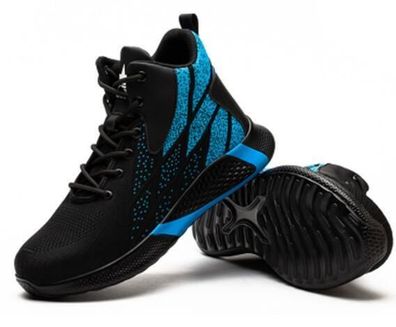 Herren Damen Sicherheitsschuhe Stahlkappe Leicht Sneaker Stiefel Arbeitsschuhe