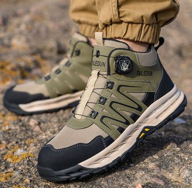 Neu Arbeitsschuhe Sneaker Atmungsfahig Stahlkappe Sicherheitsschuhe Herren Damen