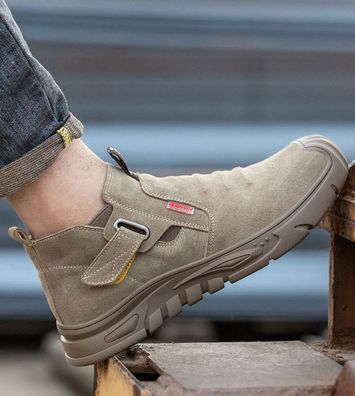Herren Damen Arbeitsschuhe Sicherheitsschuhe Sport Sneaker Leicht Stahlkappe