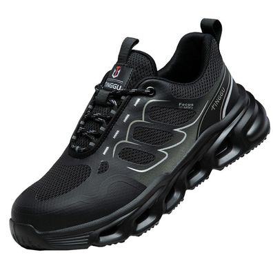 Herren Damen Sicherheitsschuhe Sportschuhe Atmungsaktiv Sneakers Stahlkappe