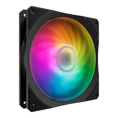 Cooler Master Mobius 140P ARGB Computergehäuse Ventilator 14 cm Schwarz 1 Stück(e)