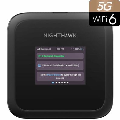 Netgear M3 WLAN-Router Dual-Band (2,4 GHz/5 GHz) Schwarz