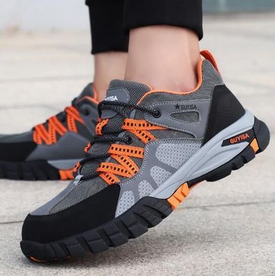 Herren Damen Sicherheitsschuhe Unzerstorbare Arbeits-Wanderschuhe Stahlkappe