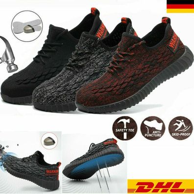 Arbeitsschuhe S3 Sicherheitsschuhe Stahlkappe Sportlich Leicht