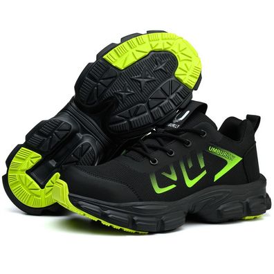 NeuHerren Leichte Arbeitsstiefel Stahlkappe Atmungsaktiv Damen Sicherheitsschuhe