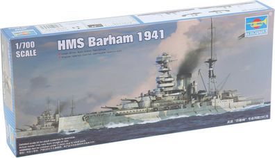 Trumpeter HMS Barham 9365798 in 1:700 Kriegsschiff 05798 Bausatz 5798