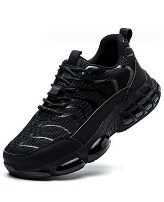 Herren Leicht Sicherheitsschuhe Stahlkappe Arbeitsschuhe Sportliche Sneaker Neu