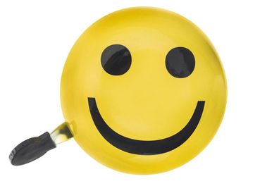 Ding Dong Fahrradklingel Smiley Fahrradglocke Fahrrad Klingel XXL ()