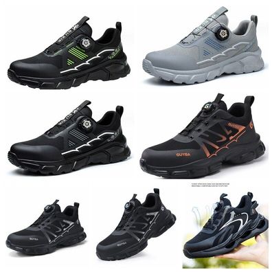 Leicht Mit Herren Damen Stahlkappe Sicherheitsschuhe Sneaker Arbeitsschuhe Sport