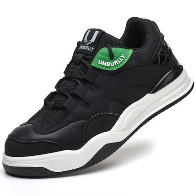 Neue Herren Sicherheitsschuhe Atmungsaktiv Arbeitsschuhe Stahlkappe Sneaker40-46