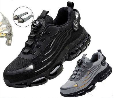 Herren S3 Sport Sneaker Stahlkappe Sicherheitsschuhe Leichte Arbeitsschuhe