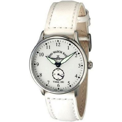 Zeno-Watch - Armbanduhr - Damen - Flatline Venus 180 white Ltd Edt - 6682-6-i2