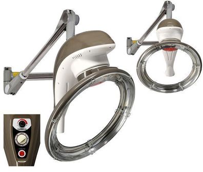 Infrarot Trockenhaube Calissimo Saturn wandhängend stärkt Haarpflege und Locken