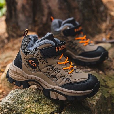 Kinder Warme Wanderschuhe Wasserdicht fur Trekking Klettern Laufen Barfub Schuhe