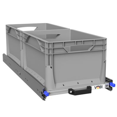 Heckauszug 800 mm Kastenwagen Camper bis 4 Boxen Schwerlastauszug Selbstausbau