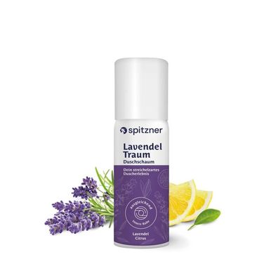 Spitzner Duschschaum Lavendel 50 ml Ausgleichende Wellness-Dusche sanft hautverträgl