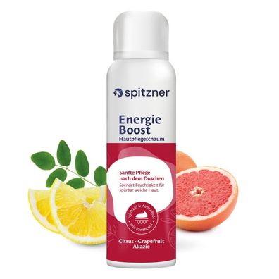 Spitzner Hautpflegeschaum EnergieBoost 200 ml Pflegeschaum Körperpflege 100Prozent v
