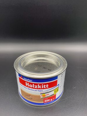 Baufan Holzkitt 200g naturfarben Kitt / Füllmasse Risse Löcher Fugen etc