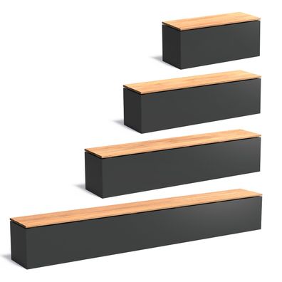 ADEZZ Sockel mit Sitz in Aluminium