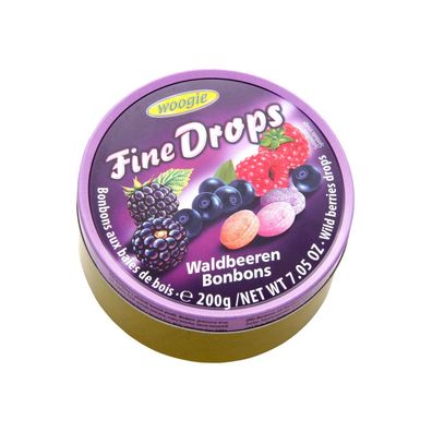 Woogie Fine Drops Waldbeeren Bonbons 200 g