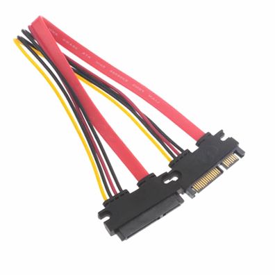 P29 SATA Stromkabel 7 + 15 Pin, 22-Pin Verlängerung Stecker auf Buchse, Datenkabel