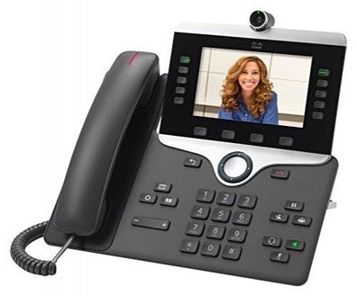 Cisco 8845 IP Telefon VoIP mit Digitalkamera 5.0" Bildschirm Bluetooth C-WARE